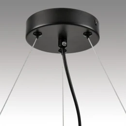 8232/6 COMFI LN26 230 черный/прозрачный, металл/стекло Светильник подвесной LED GX70 6*10W 220V NATALINA