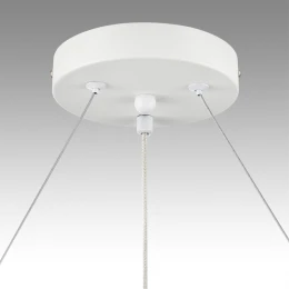 8254/9 COMFI LN26 246 белый металл Светильник подвесной LED GX53 8*7W 220V LUAZANA