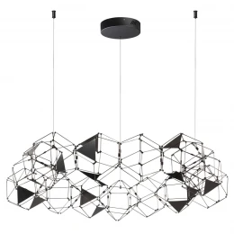5087/68L L-VISION ODL25 293 черный хром/металл Люстра LED 68W 4000K 3740Лм TRELLIS