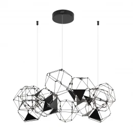 5087/56L L-VISION ODL25 293 черный хром/металл Люстра LED 56W 4000K 3360Лм TRELLIS