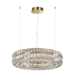 4926/85L L-VISION ODL24 581 золото/металл/хрусталь Люстра LED 85W 4000K 5074Лм PANTA