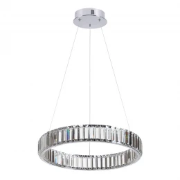 4930/30L L-VISION ODL24 591 хром/прозрачный металл/хрусталь Люстра LED 30W 4000K 3570Лм VEKIA