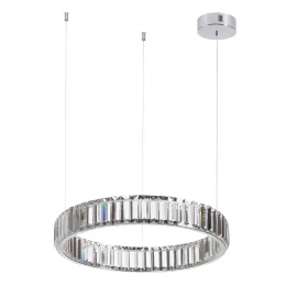 4930/30L L-VISION ODL24 591 хром/прозрачный металл/хрусталь Люстра LED 30W 4000K 3570Лм VEKIA