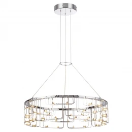 7059/44L HIGHTECH ODL26 287 Подвесной светильник нерж/сталь хром IP20 LED 44W 3960Лм 3000K 220V ZAHA