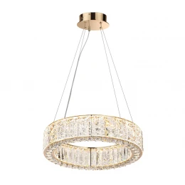 5071/60L HALL ODL24 595 золото/прозрачный/металл/хрусталь/стекло Люстра LED 46W 3700K VERSION