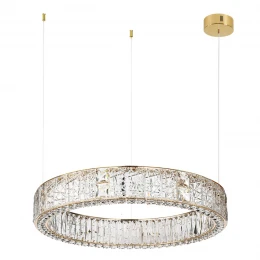 5071/100L HALL ODL24 595 золото/прозрачный/металл/хрусталь/стекло Люстра LED 80W 3700K VERSION