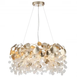 5104/8 CLASSIC ODL26 633 металл/стекло Люстра E14 8*40W 220В IP20 COINS
