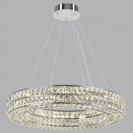 4927/85L L-VISION ODL24 583 хром/металл/хрусталь Люстра LED 85W 4000K 5074Лм PANTA