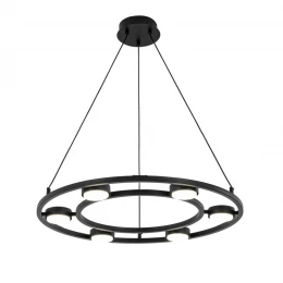 8340/6 MODERNI LN26 254 черный, металл Люстра подвесная GX53 LED 6*7W 220V TORINA