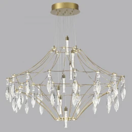 7000/51CL CLASSIC ODL_EX25 069 Потолочный светильник металл/хрусталь/нерж сталь IP20 LED 51W 4000K 220-240V FLAMENCO