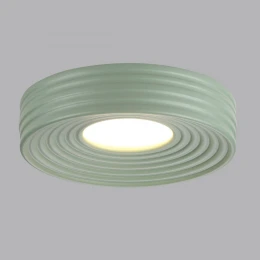 7703/40L AVRA LED SN 583 Светильник металл/пластик/белый/зеленый LED 40Вт 4000K D470 IP20 MACARON