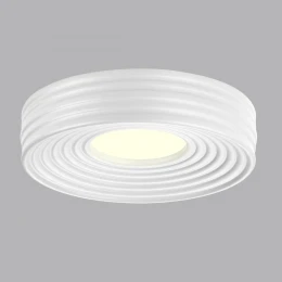 7704/40L AVRA LED SN 583 Светильник металл/пластик/белый LED 40Вт 4000K D470 IP20 MACARON