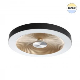 7753/25L MITRA LED SN 535 Светильник пластик/белый/черный/золотой LED 25Вт 4000K D400 IP54 QUANTUM