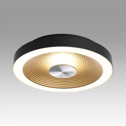 7753/18L MITRA LED SN 535 Светильник пластик/белый/черный/золотой LED 18Вт 4000K D320 IP54 QUANTUM