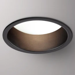 359237 SPOT NT23 472 черный Светильник встраиваемый светодиодный IP20 LED 12W 220V 840Лм 3000К TRAN