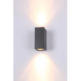 370600 STREET NT19 756 темно-серый Ландшафтный светильник IP54 GU10 2*50W 220V LANDSCAPE