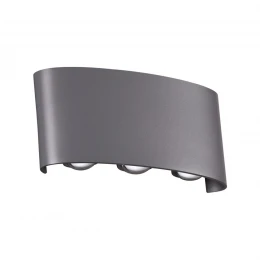 358460 STREET NT20 736 темно-серый  Ландшафтный настенный светильник IP54 LED 4000K 6W 85-265V CALLE