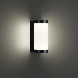 359300 STREET NT24 776 черный Светильник ландшафтный настенный IP65 LED 6W 4000K 180-265V OPAL
