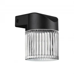 359291 STREET NT24 720 черный Светильник ландшафтный настенный IP65 LED 7W 4000K 175-265V ESTIMA