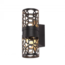 359537 STREET NT25 640 черный Светильник ландшафтный настенный IP65 LED 2*5W 3000К 100-240V NETZ