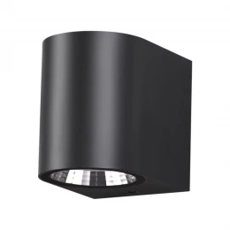 358294 STREET NT19 746 черный Ландшафтный светильник IP65 LED 4000K 4W+4W 220V OPAL