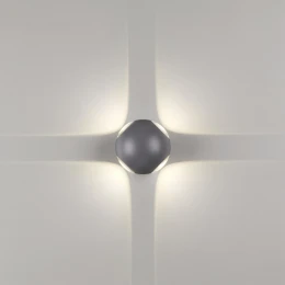 358464 STREET NT20 738 темно-серый  Ландшафтный настенный св-ник IP54 LED 4000K 12W 85-265V  CALLE