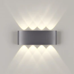 358461 STREET NT20 736 темно-серый  Ландшафтный настенный светильник IP54 LED 4000K 8W 85-265V CALLE