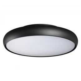 359289 STREET NT24 680 черный Светильник ландшафтный настенно-потолочный IP54 LED 32W 220-240V 4000K 4090Лм VIRTUO