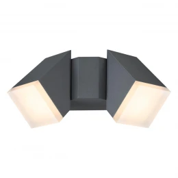 357829 STREET NT18 708 темно-серый Ландшафтный настенный светильник LED 3000К 12W 220-240V KAIMAS