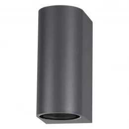 370599 STREET NT19 756 темно-серый Ландшафтный светильник IP54 GU10 2*50W 220V LANDSCAPE
