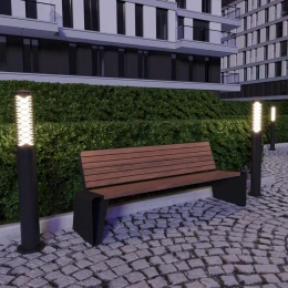 359282 STREET NT24 642 черный Светильник ландшафтный IP65 LED 4000K 24W 185-265V NETZ