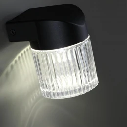 359291 STREET NT24 720 черный Светильник ландшафтный настенный IP65 LED 7W 4000K 175-265V ESTIMA