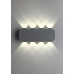 358561 STREET NT21 734 темно-серый Ландшафтный настенный светильник IP54 LED 4000K 8W 85-265V CALLE