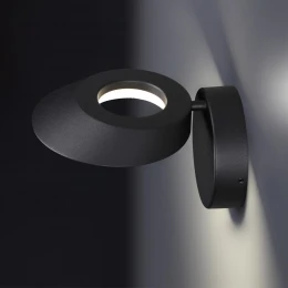 359405 STREET NT24 688 черный Светильник ландшафтный настенный IP54 LED 4W 220-240V 4000K 380Лм ELEGANCE