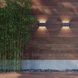 358461 STREET NT20 736 темно-серый  Ландшафтный настенный светильник IP54 LED 4000K 8W 85-265V CALLE