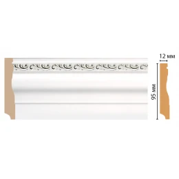 Плинтус напольный DECOMASTER 153-60 ДМ (95*12*2400 мм)