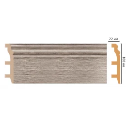 Плинтус напольный DECOMASTER D232-77ДМ (100*22*2400мм)