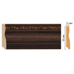 Плинтус напольный DECOMASTER 153-966 (95*12*2400мм)
