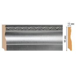 Плинтус напольный DECOMASTER 153-55 (95*12*2400мм)