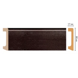 Плинтус напольный DECOMASTER D235-433 ШК/20 (80*17*2400мм)