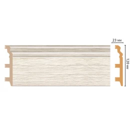 *Плинтус напольный DECOMASTER D233-70ДМ (120*23*2400 мм)