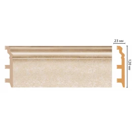 Плинтус напольный DECOMASTER D233-18DДМ (120*23*2400 мм)
