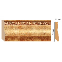 Плинтус напольный DECOMASTER 153-552 ДМ (95*12*2400 мм)