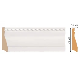 Плинтус напольный DECOMASTER 193-60 ДМ (70*16*2400 мм)