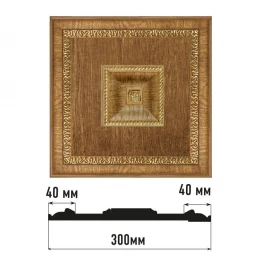 Декоративное панно DECOMASTER D31-4 (300*300*32мм)
