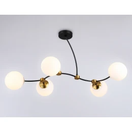 TR2548/5 BK/SB черный/бронза E27/5 max 60W 950*600*450