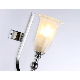 TR3253 CH/FR хром/белый матовый E14 max 40W 375*100*225
