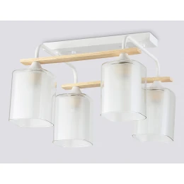 TR3033246/4 WH/WD белый/дерево E27/4 max 60W 340*340*245