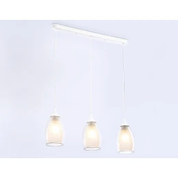 TR3536/3 WH/CL/FR белый/прозрачный/белый матовый E27*3 max 40W 640*120*820