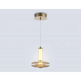 LH31001 BS/TI латунь/янтарь 10W 3000K 150*150*240